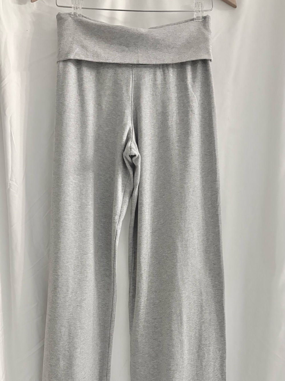NWT Brandy Melville Priscilla Pants Light Grey Made In Italy